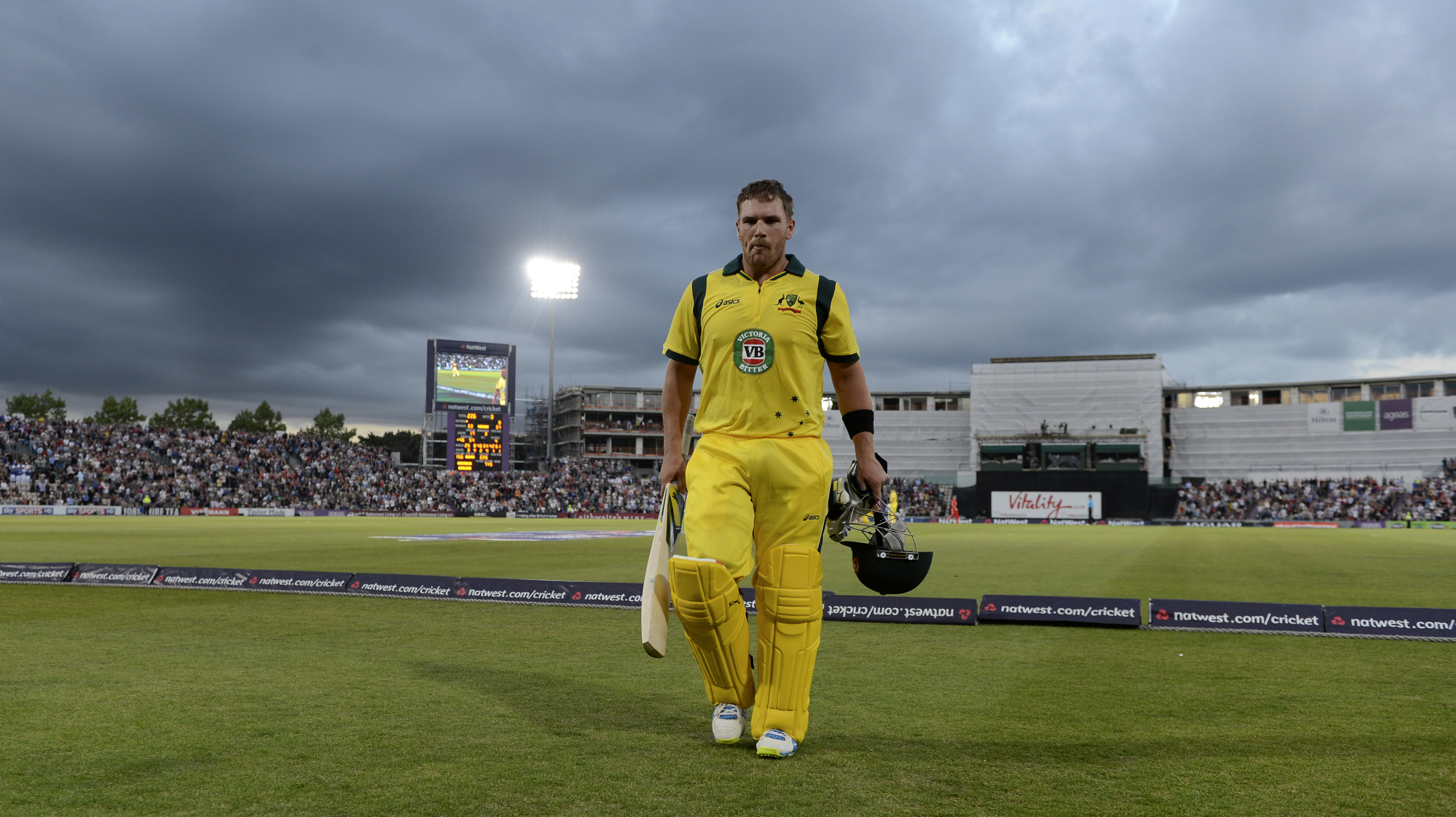 Aaron Finch doubtful first game