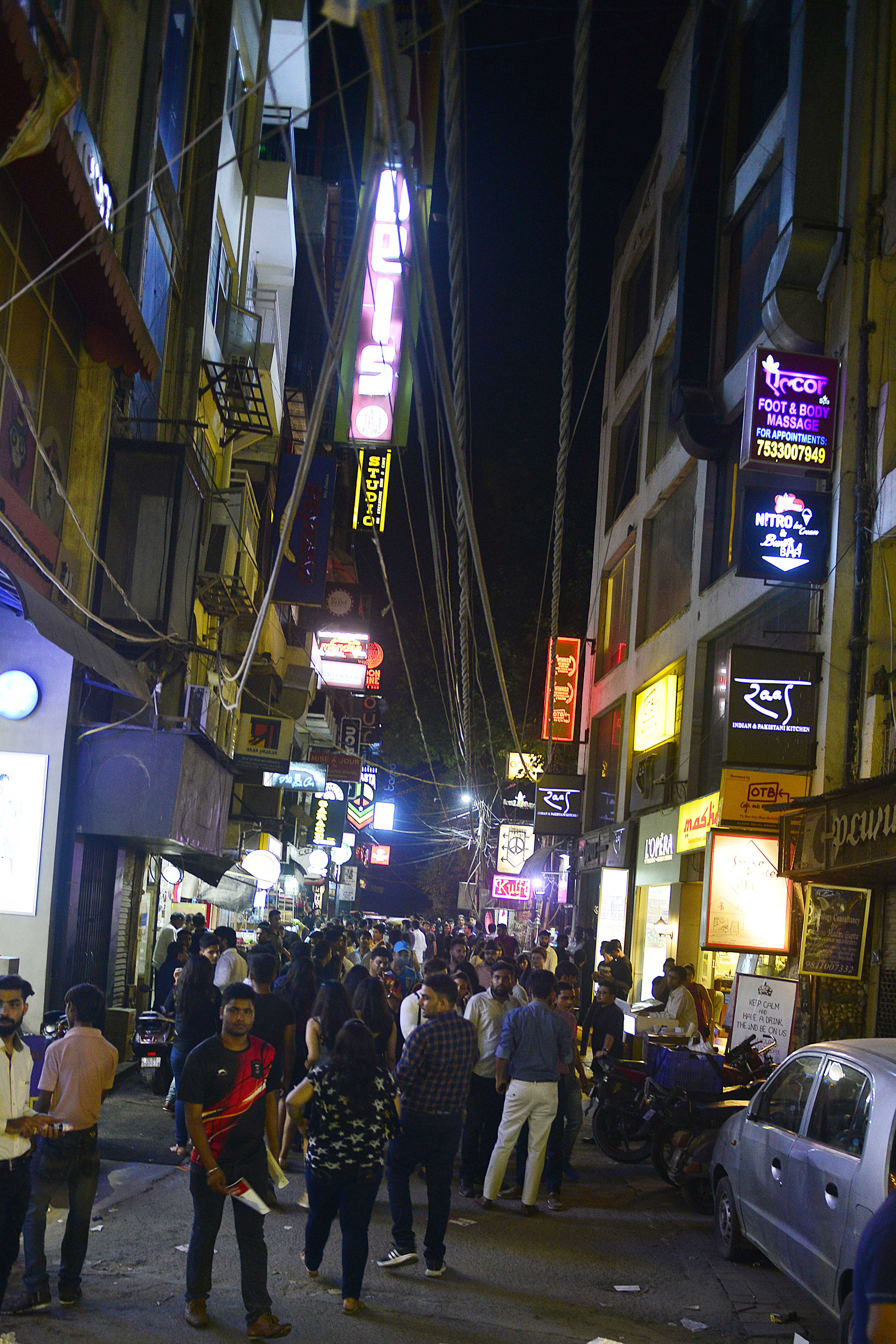 Hauz Khas Village ticking time