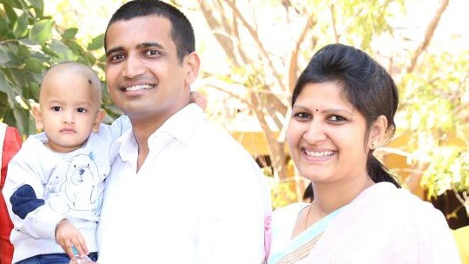 Jain couple leave 3-yr-old daughter,