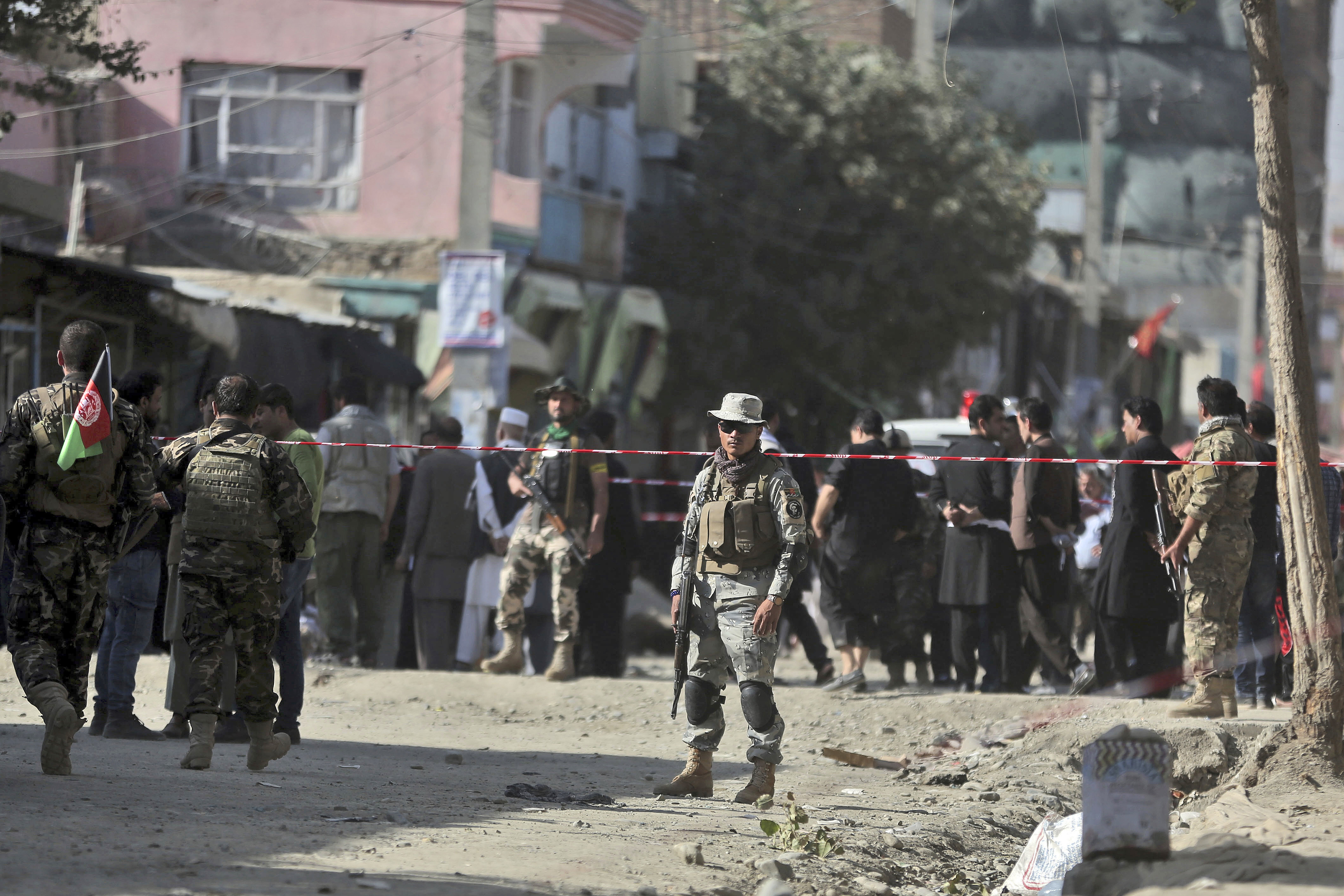 Blast hits Afghan capital near Shi'ite mosque, causing casualties