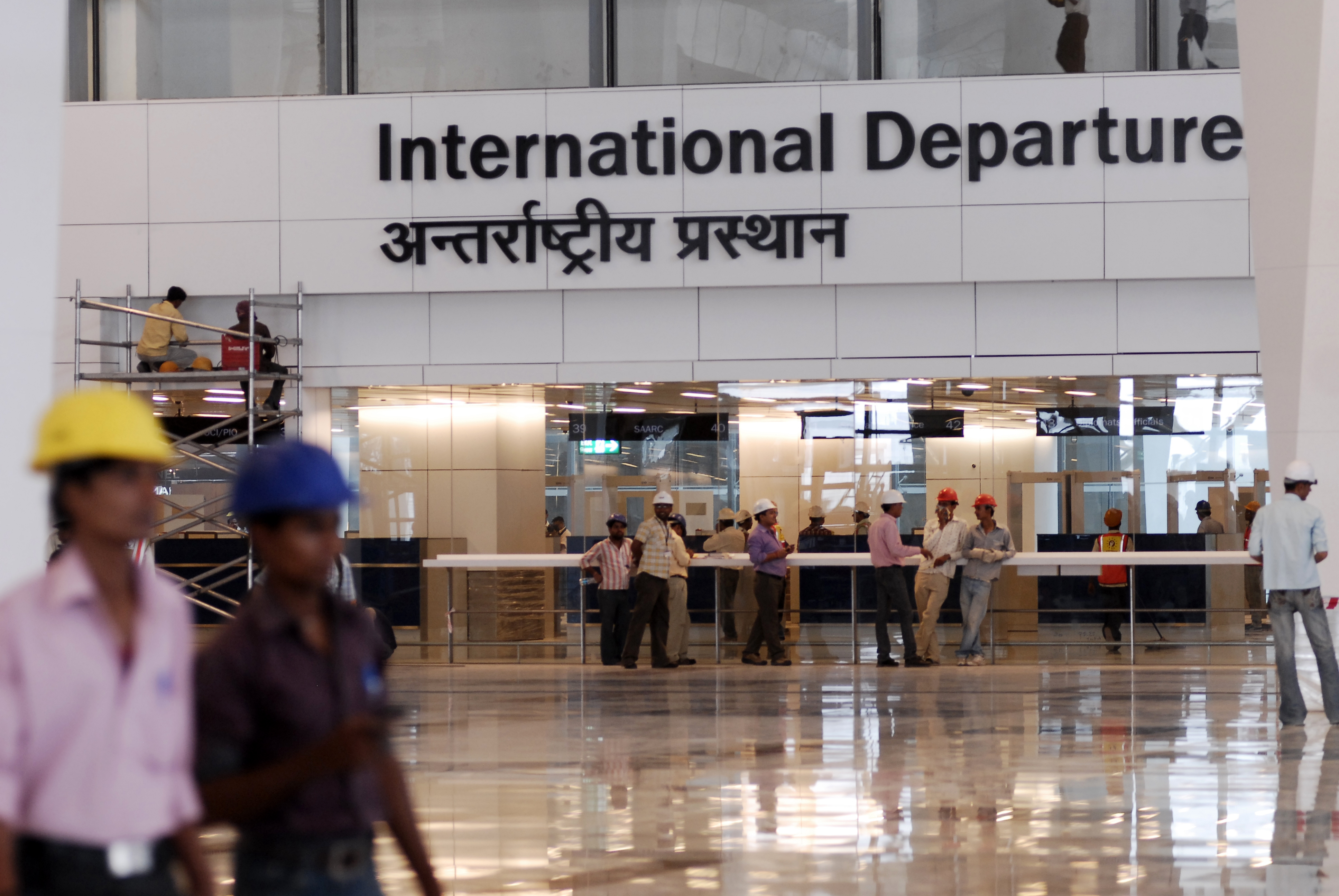 stuck Delhi airport days, passport