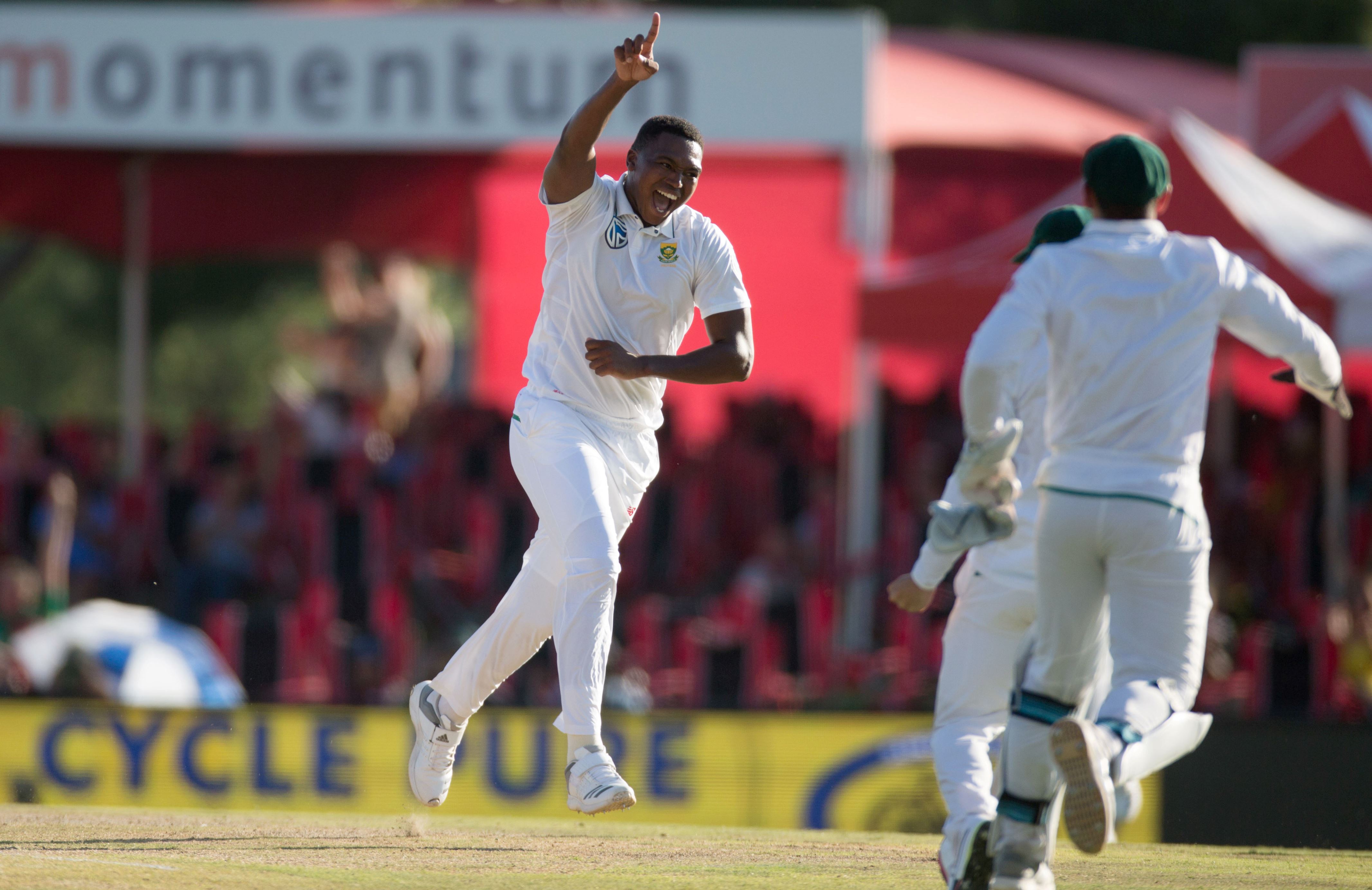 South Africa crush India runs,