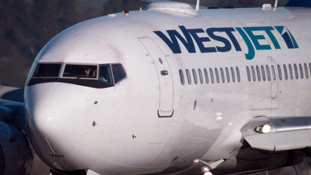 De-icing spray leak into WestJet