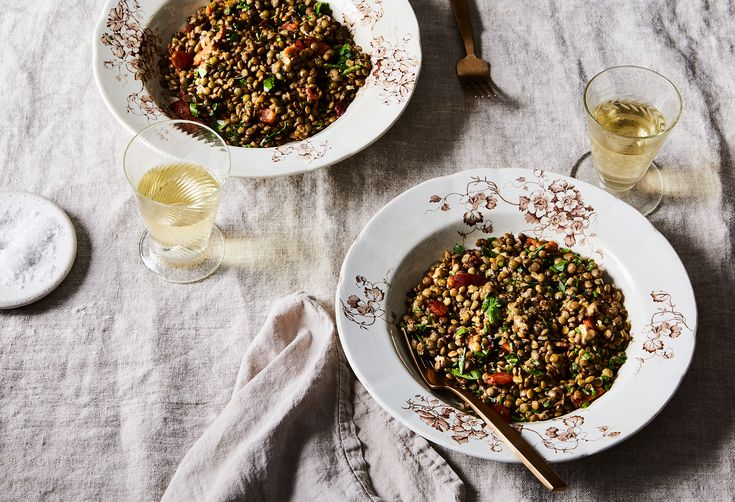 zingy, herby salad dinner tonight