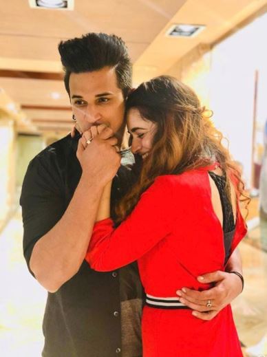 Pics: Prince Narula, Yuvika engaged