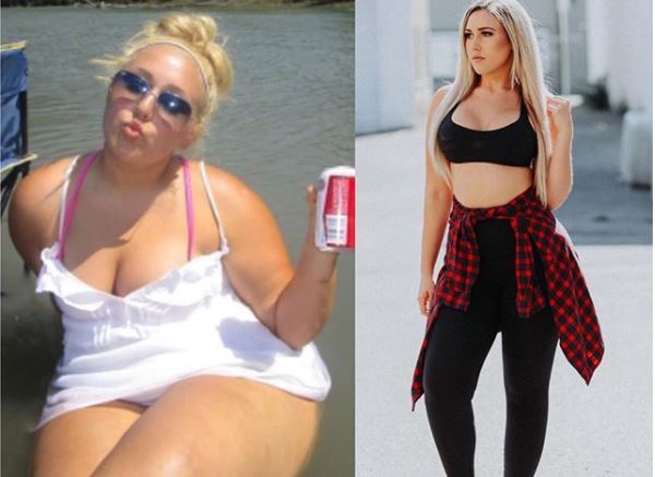 This woman dropped pounds following