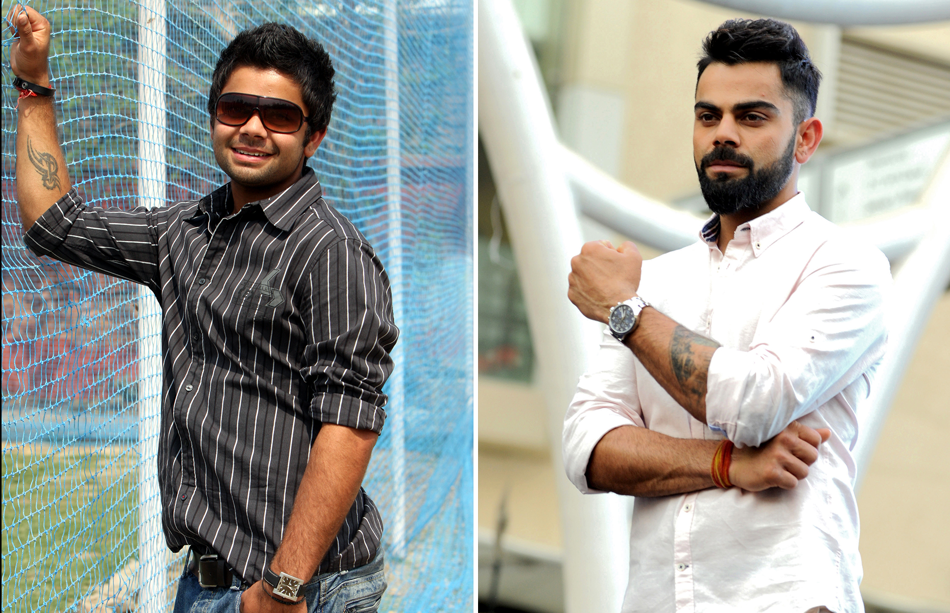 Cricket stars: Then