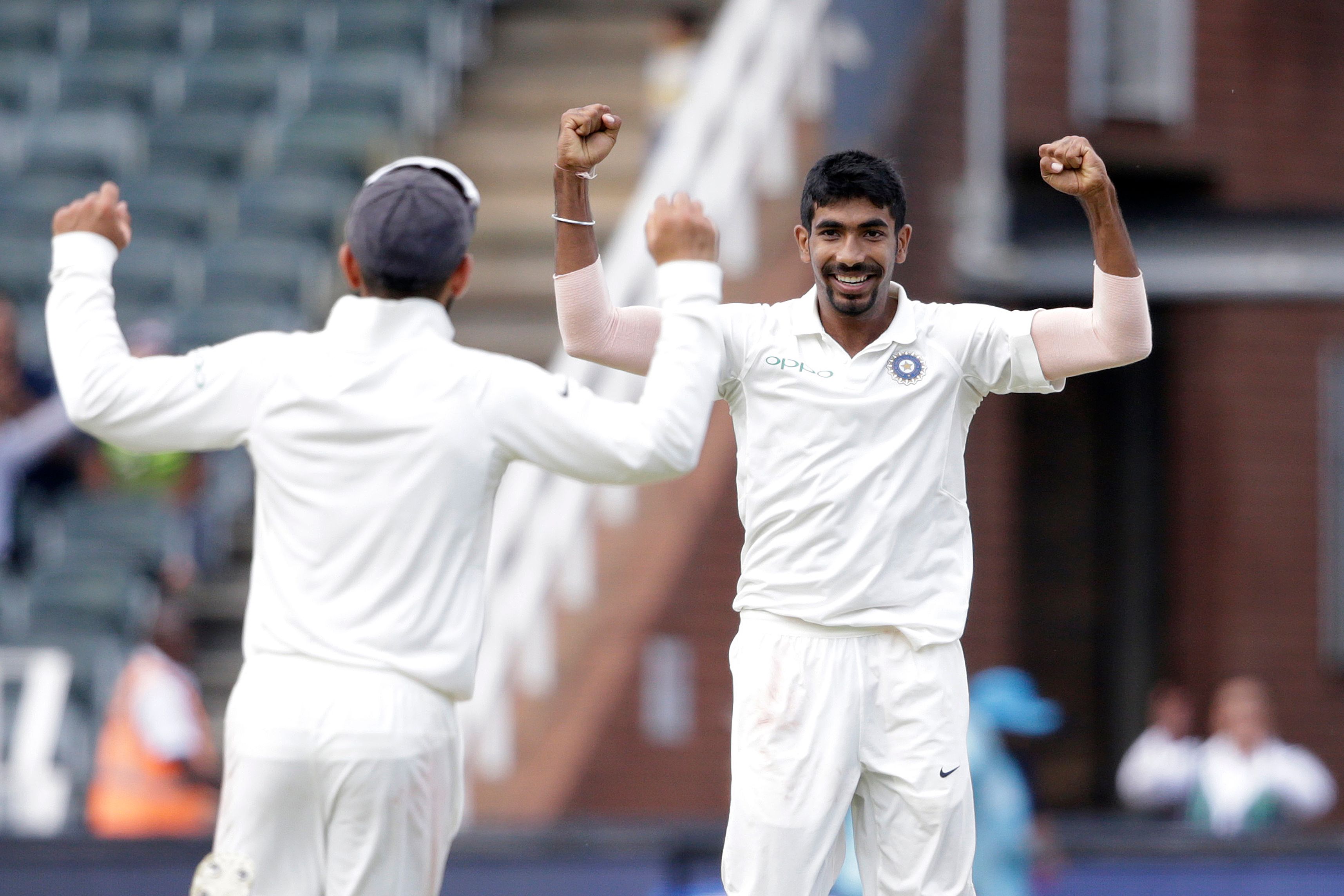 India ahead after Bumrah's fifer