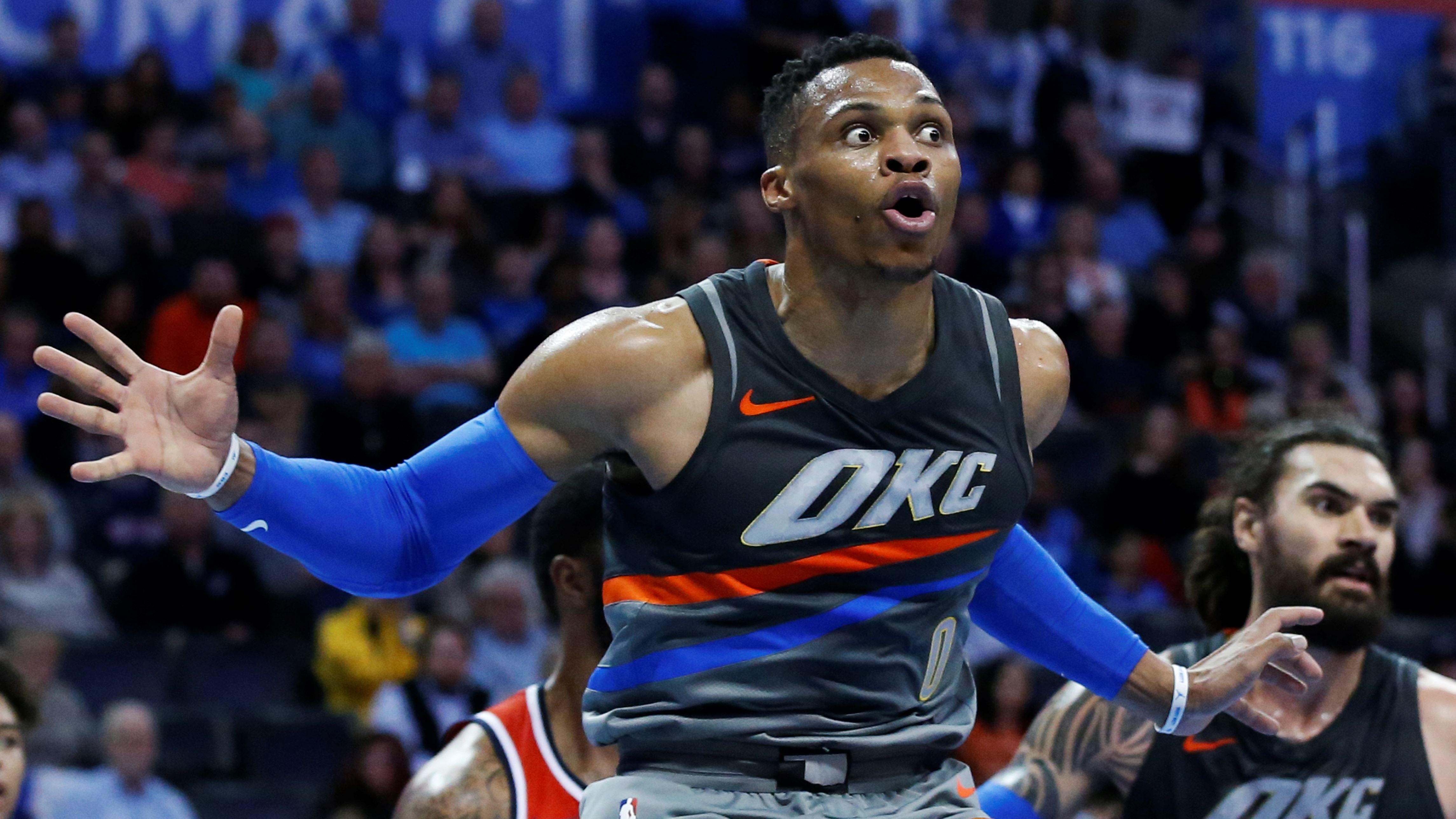 Westbrook takes weird fashion 'hole'
