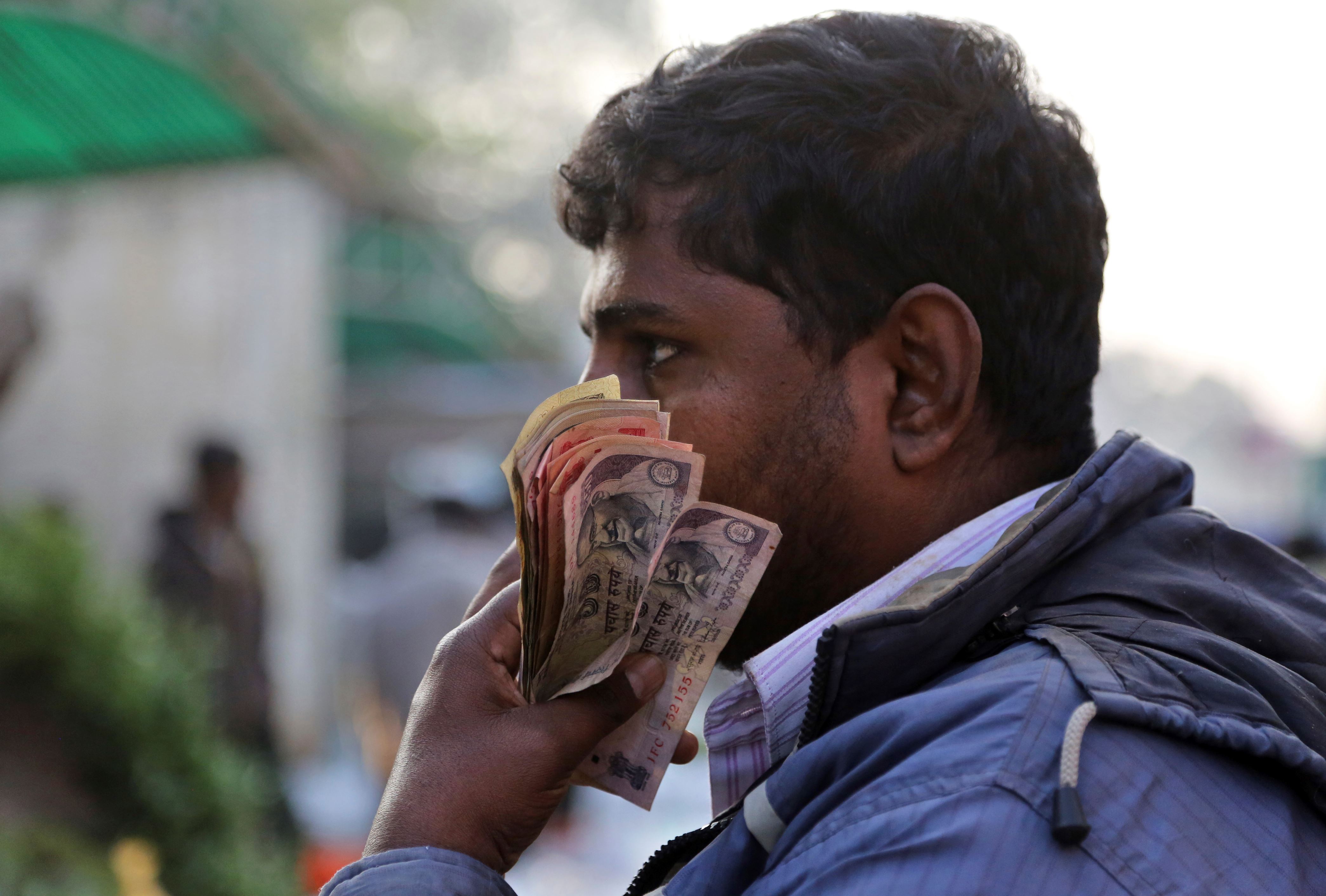 Dirty money quite literally making