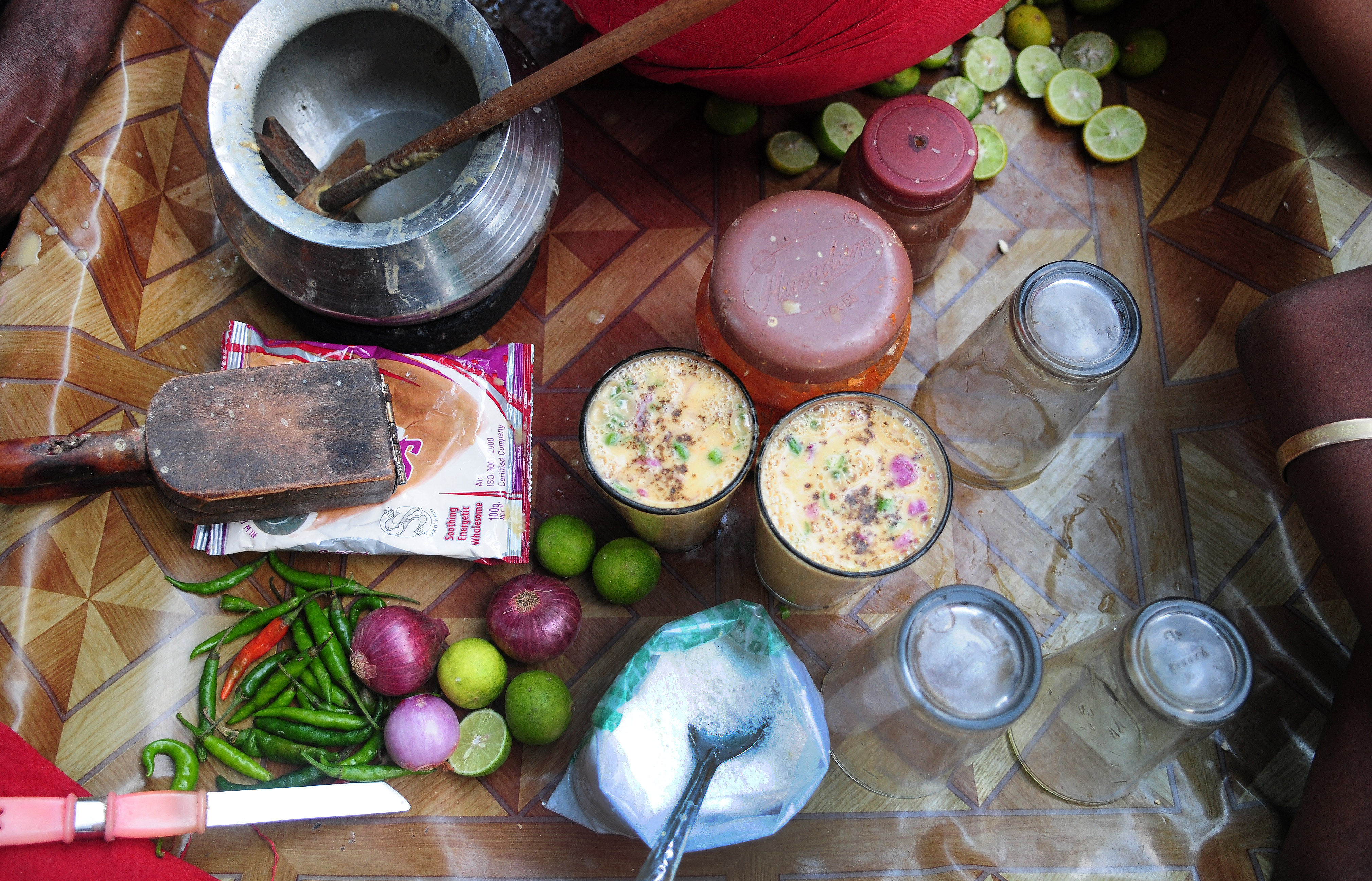 make Sattu Sharbat