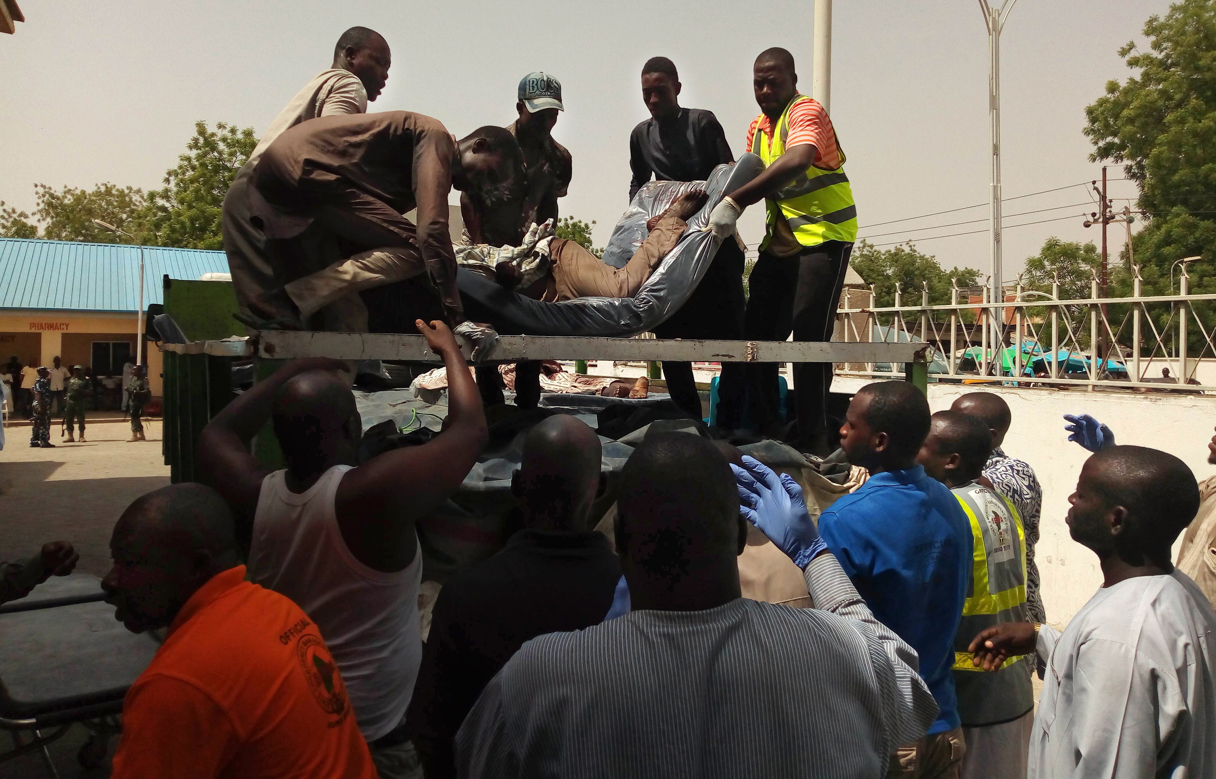 Suicide blasts kill least Nigeria