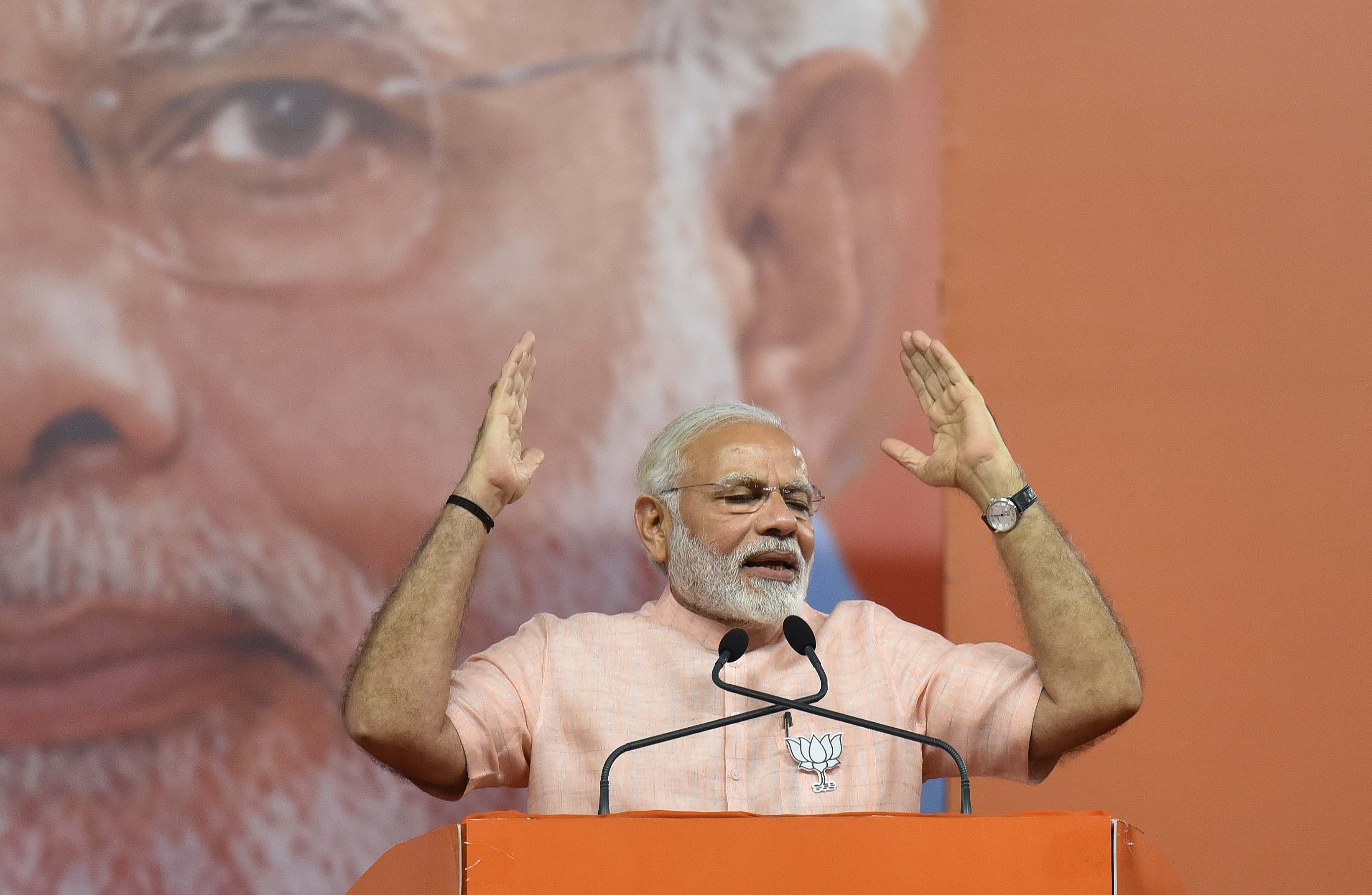 Modi most powerful person world