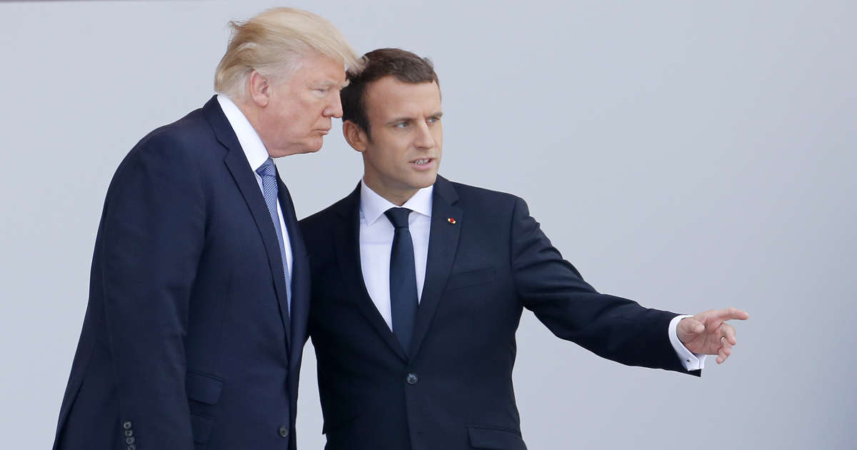 France's Macron visits Trump as Iran nuclear deal hangs in balance