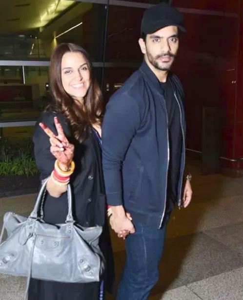 Pics: Neha Dhupia, Angad Bedi