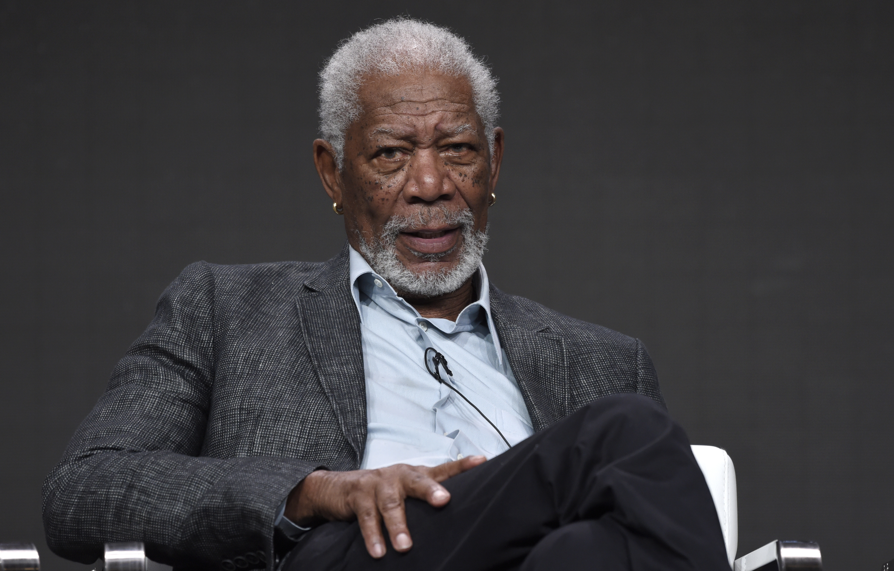 Morgan Freeman breaks silence