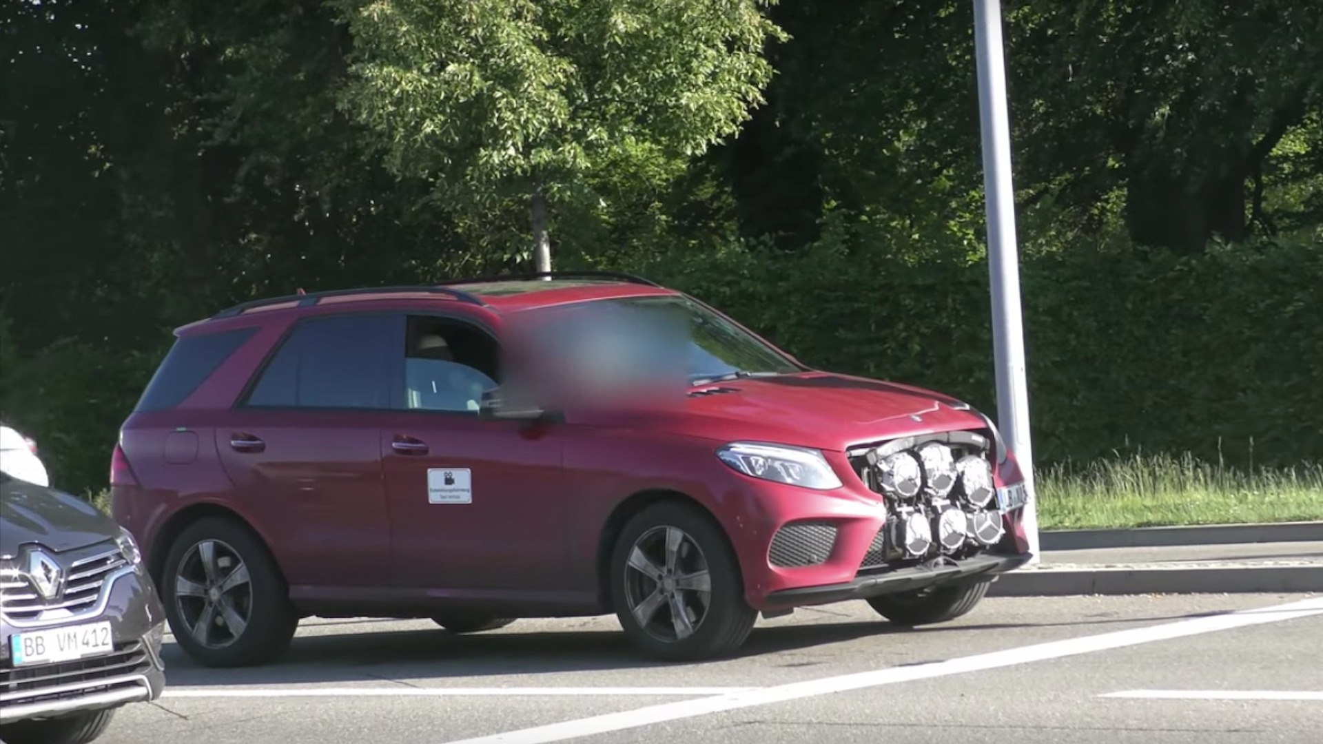 What This Hiding Behind Mercedes