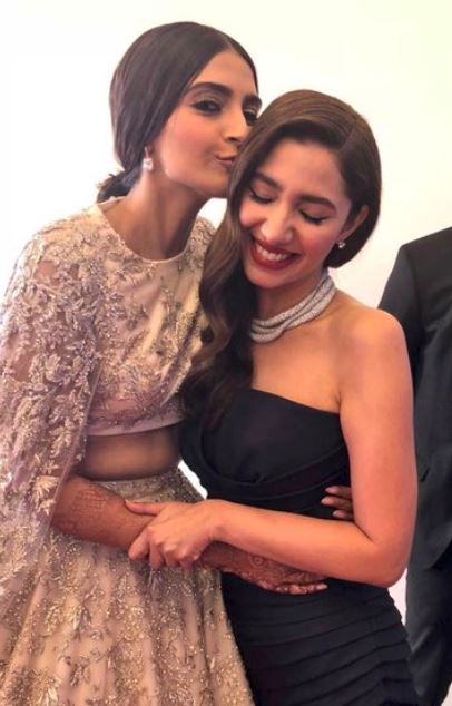 Mahira, Sonam bond Cannes
