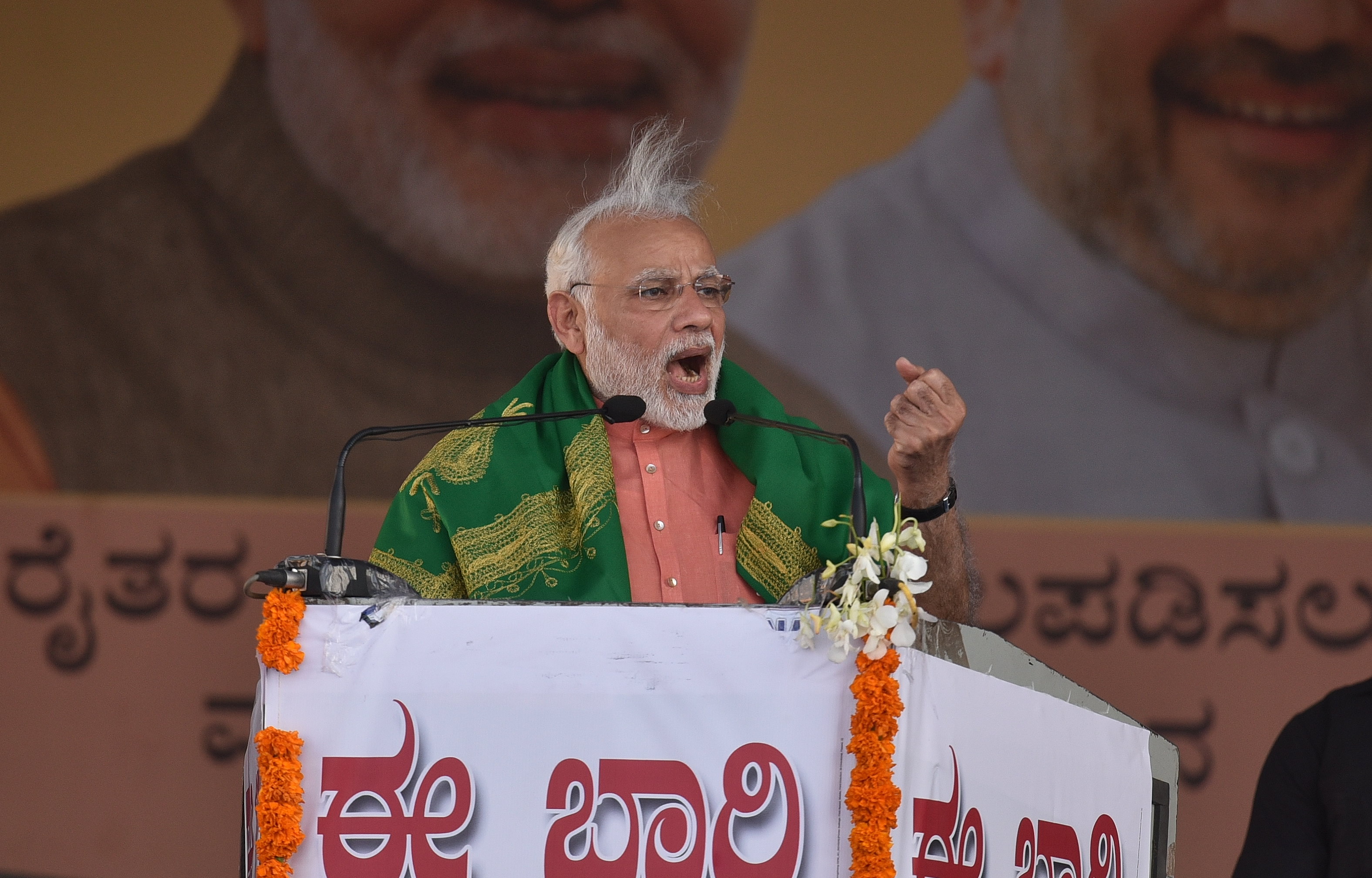 Amid drama, Modi dials Deve