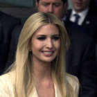 Ivanka Trump wearing a suit and tie: Ivanka Trump abruptly ends media phone call