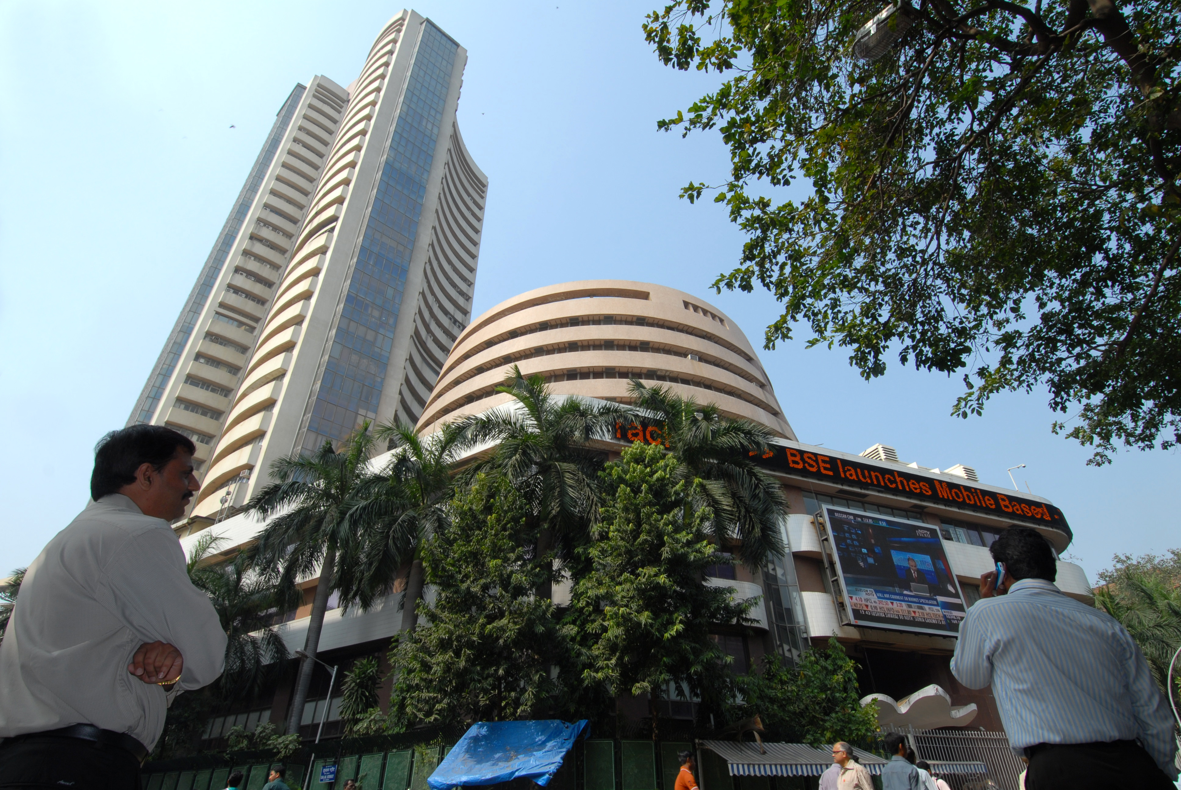 opening: Sensex falls over points,