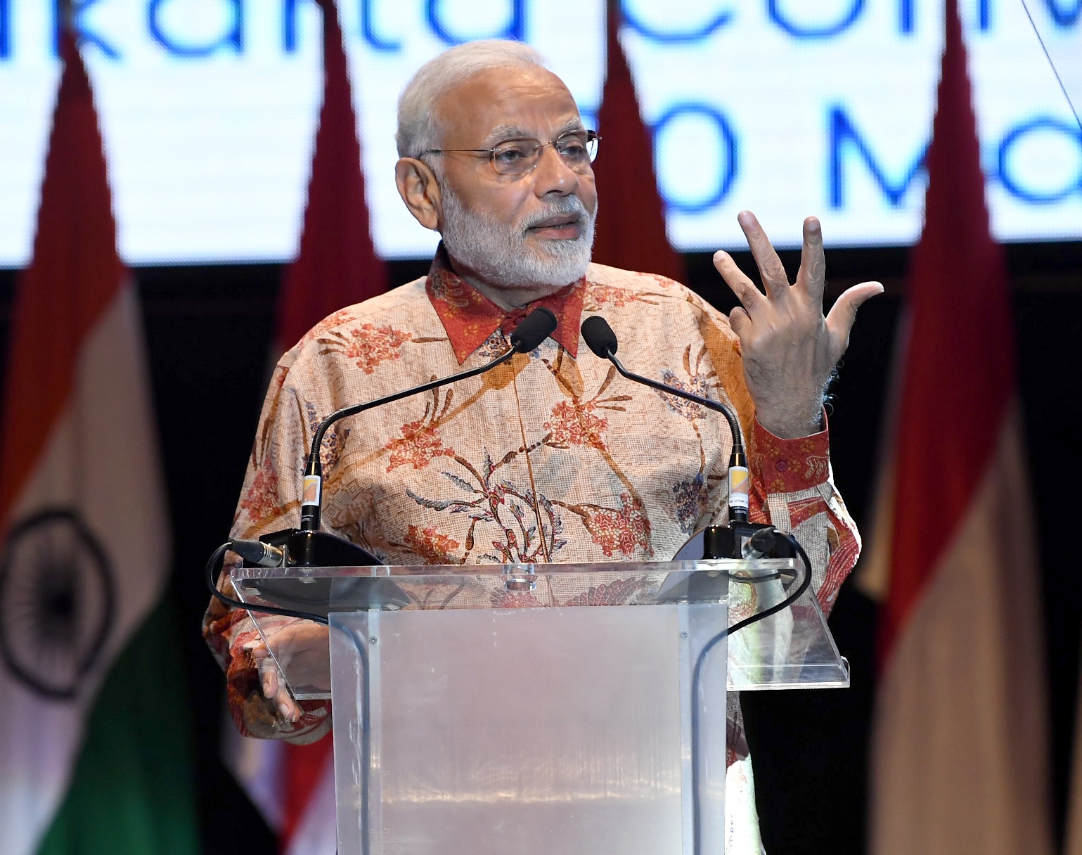 Modi's shirt steals show