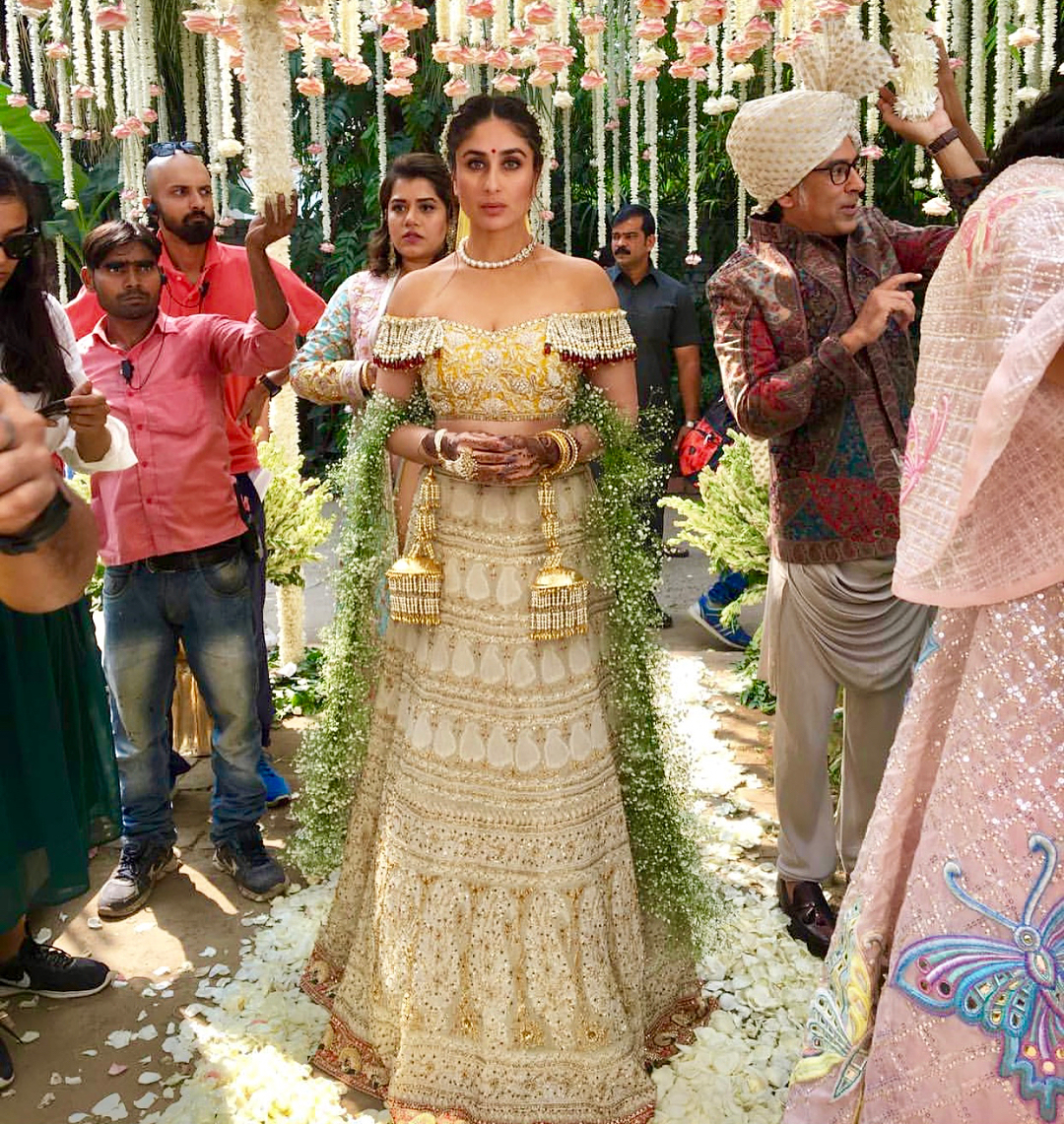 Kareena's wedding lehenga rare. bridal