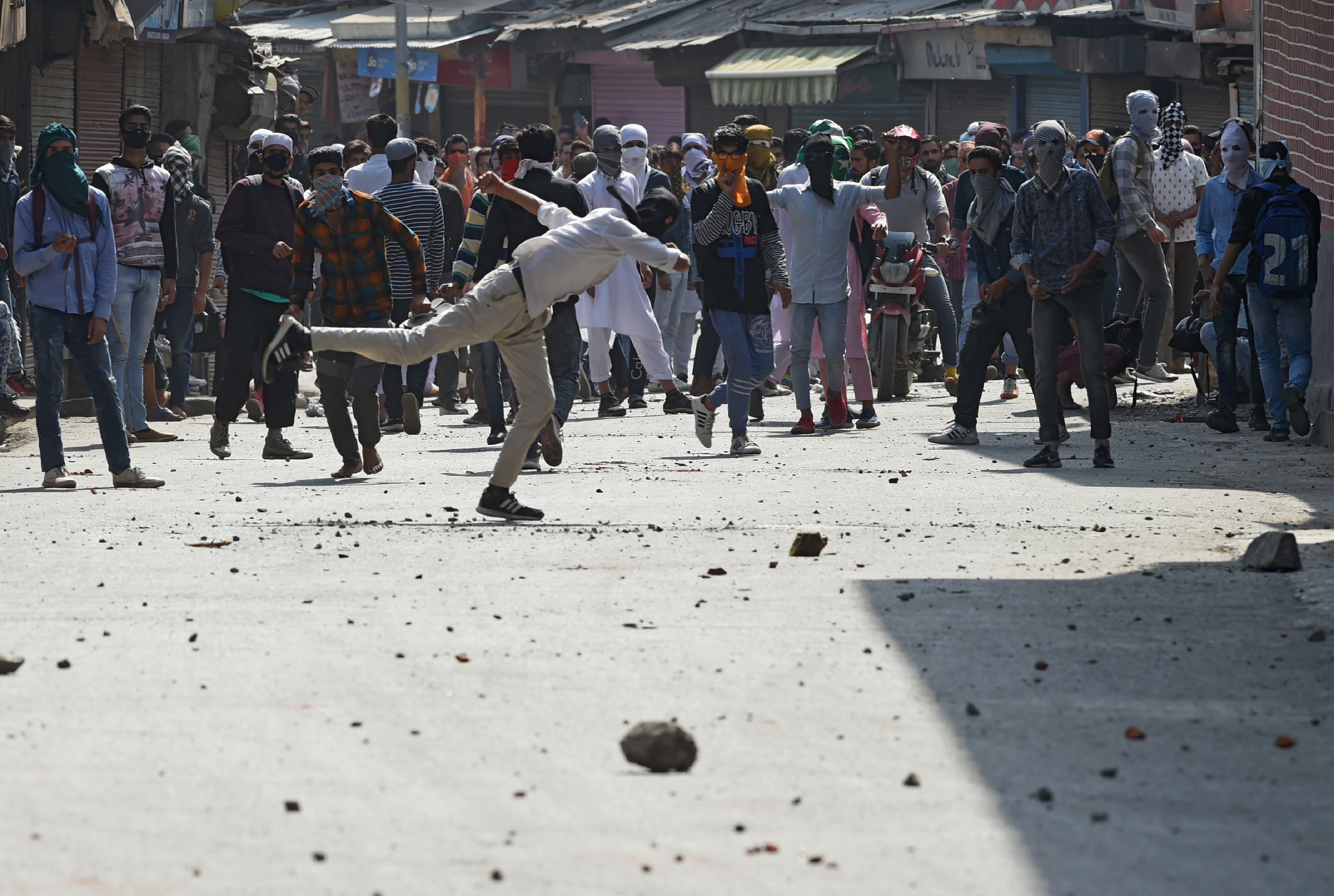 J&K: CRPF vehicle runs over