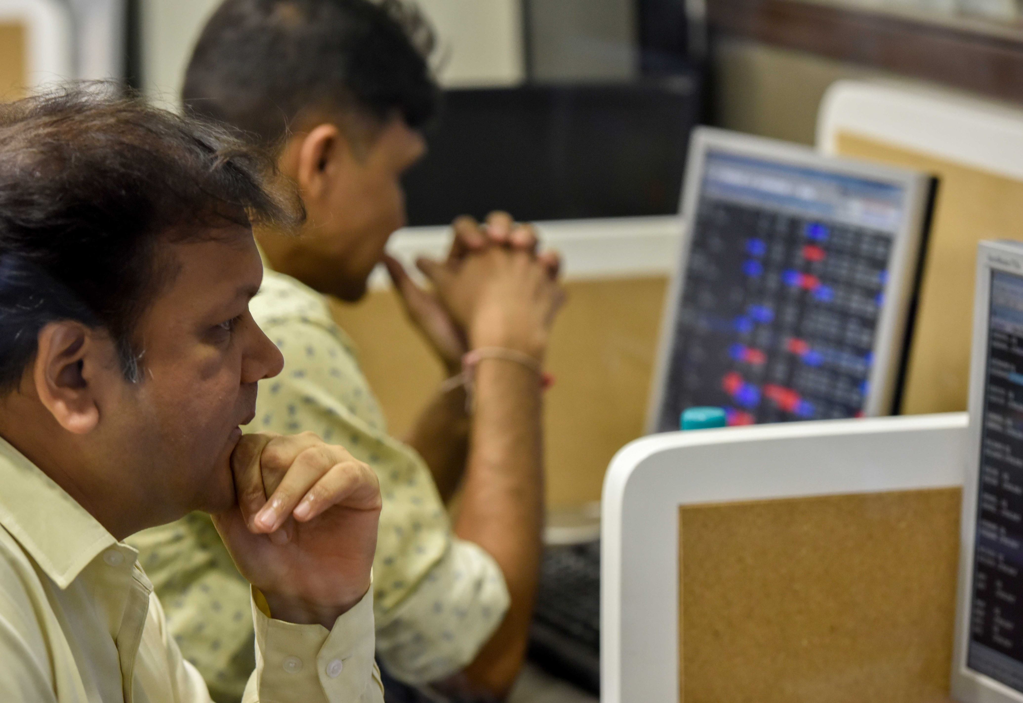 June opening: Sensex down points;