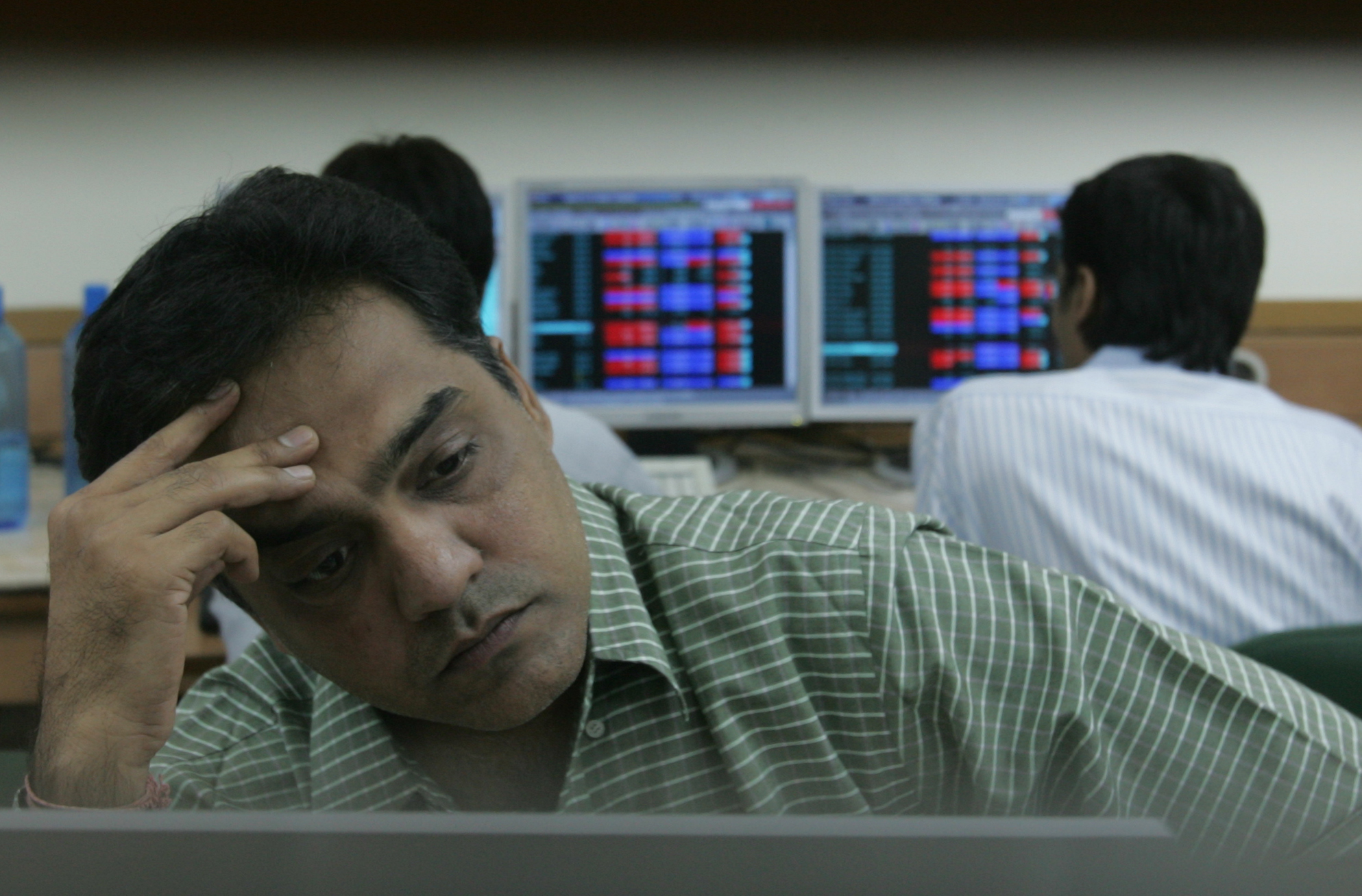June opening: Sensex sheds points;