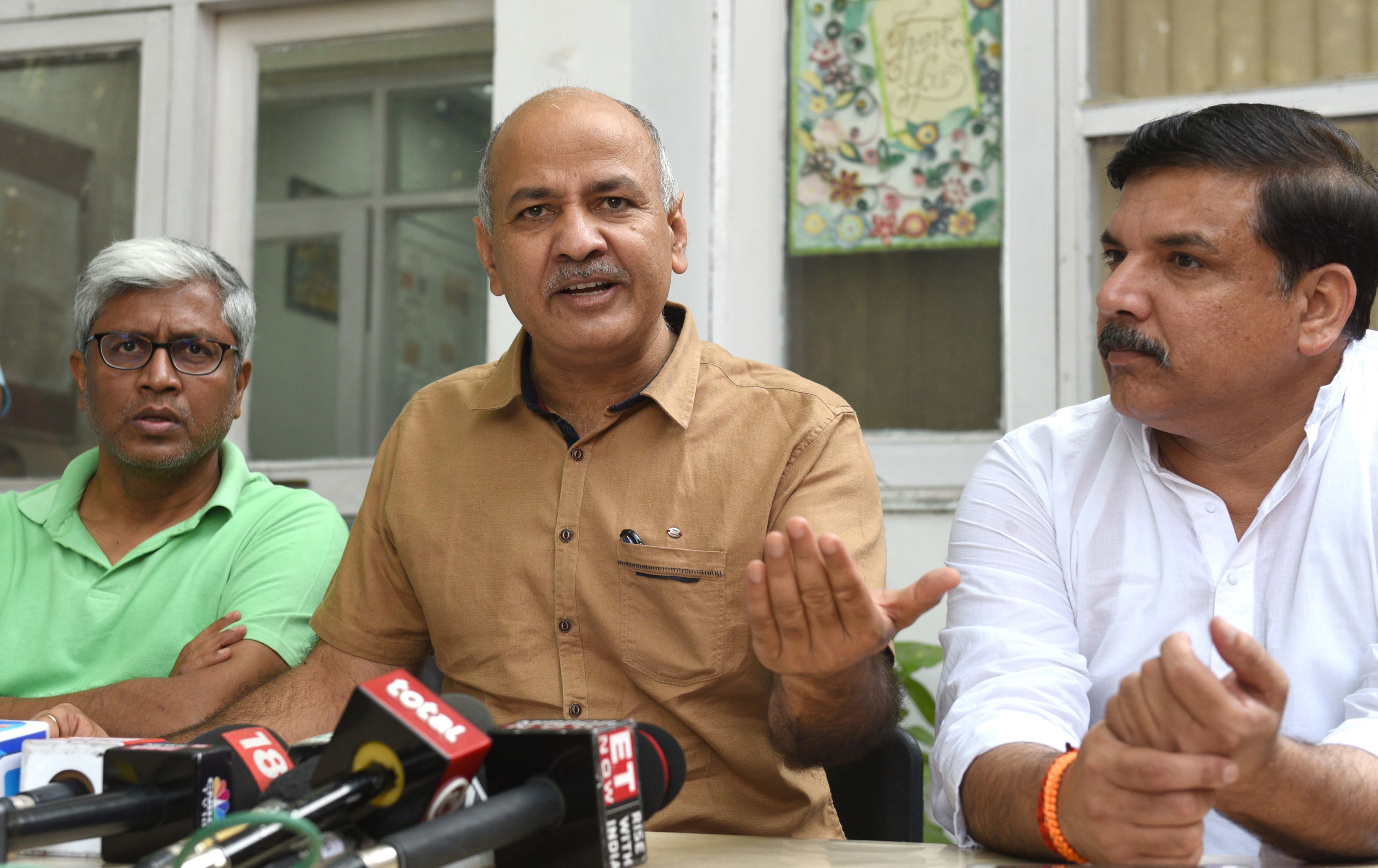 Sisodia schools leader Pro-Khalistan remark