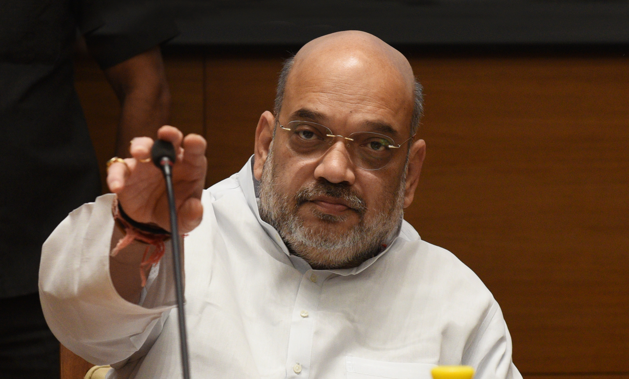 Bank with Amit Shah head