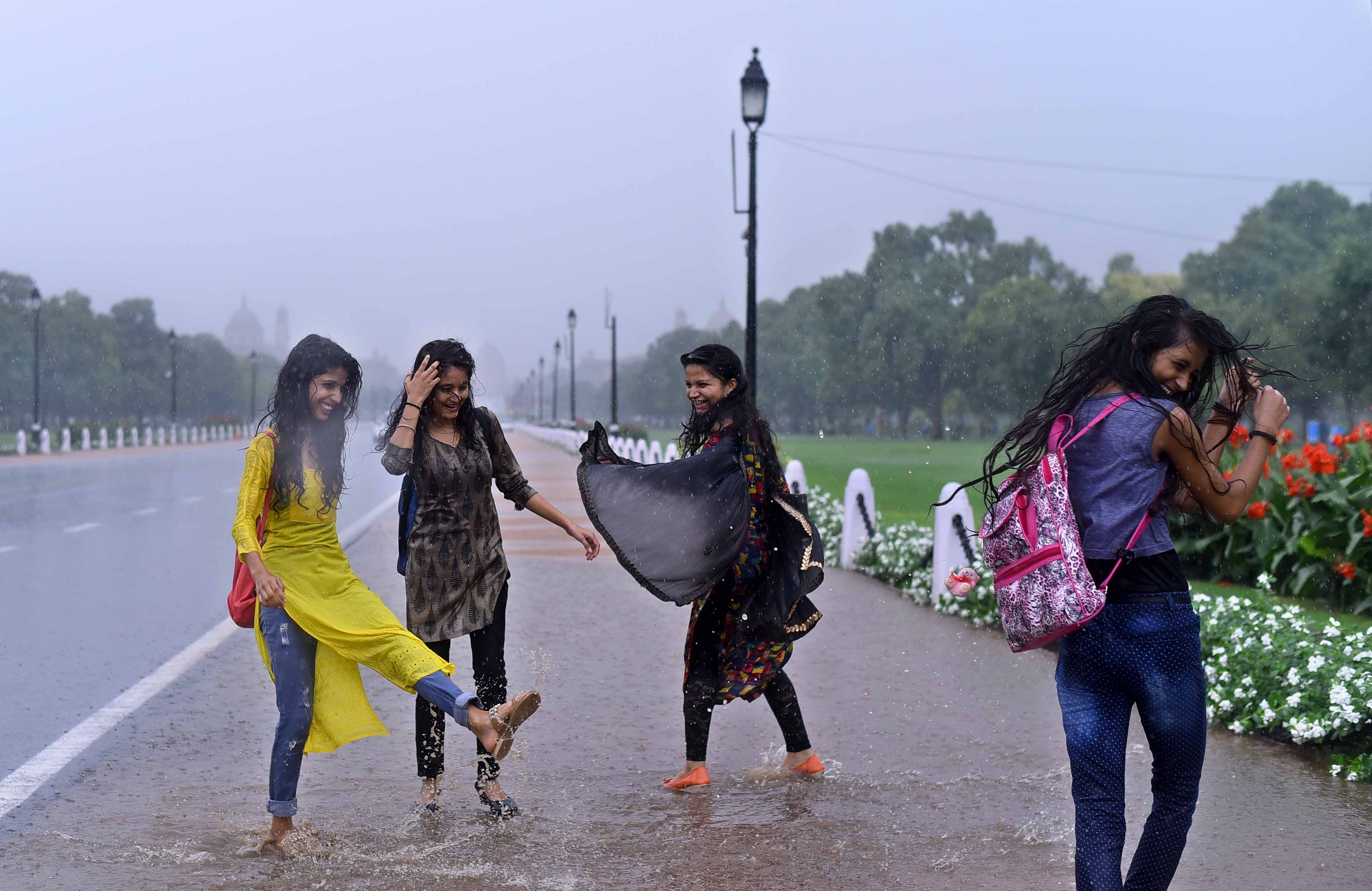 Monsoon Delhi from June