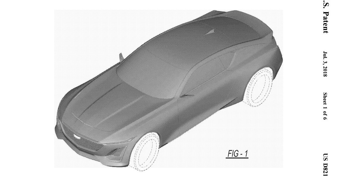 Cadillac patented Escala-inspired sportback coupe