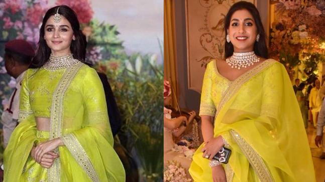 wore better? Shriya Bhupal Alia