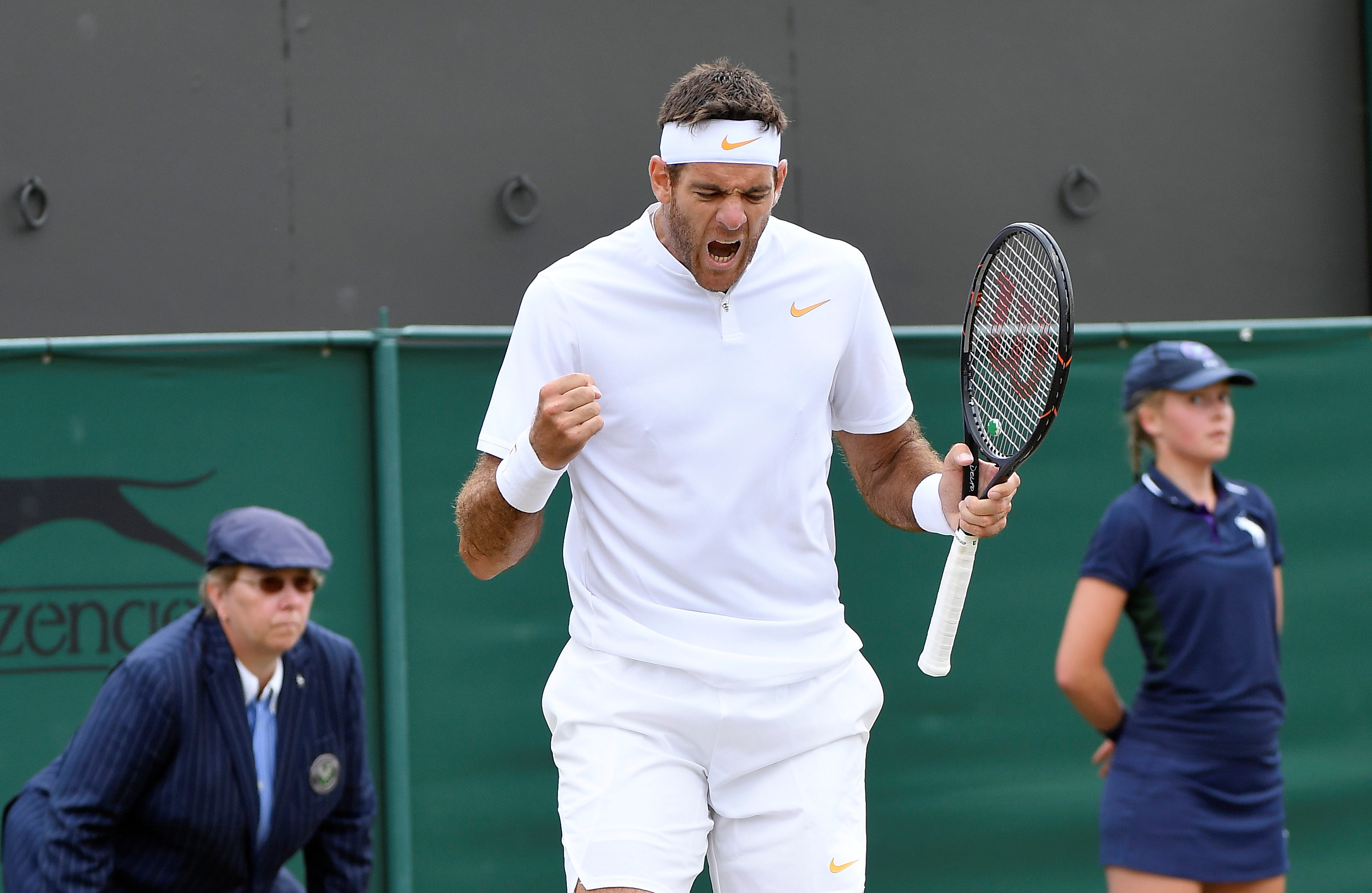 Potro sets Nadal clash Wimbledon