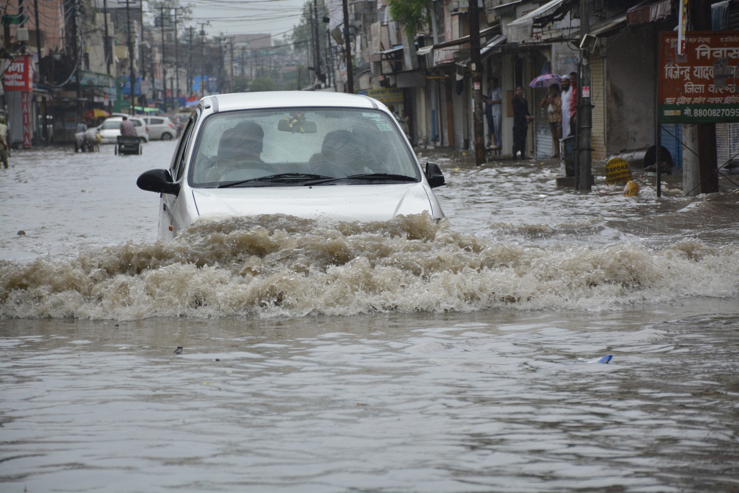 Waterlogging Surat heavy rains lash