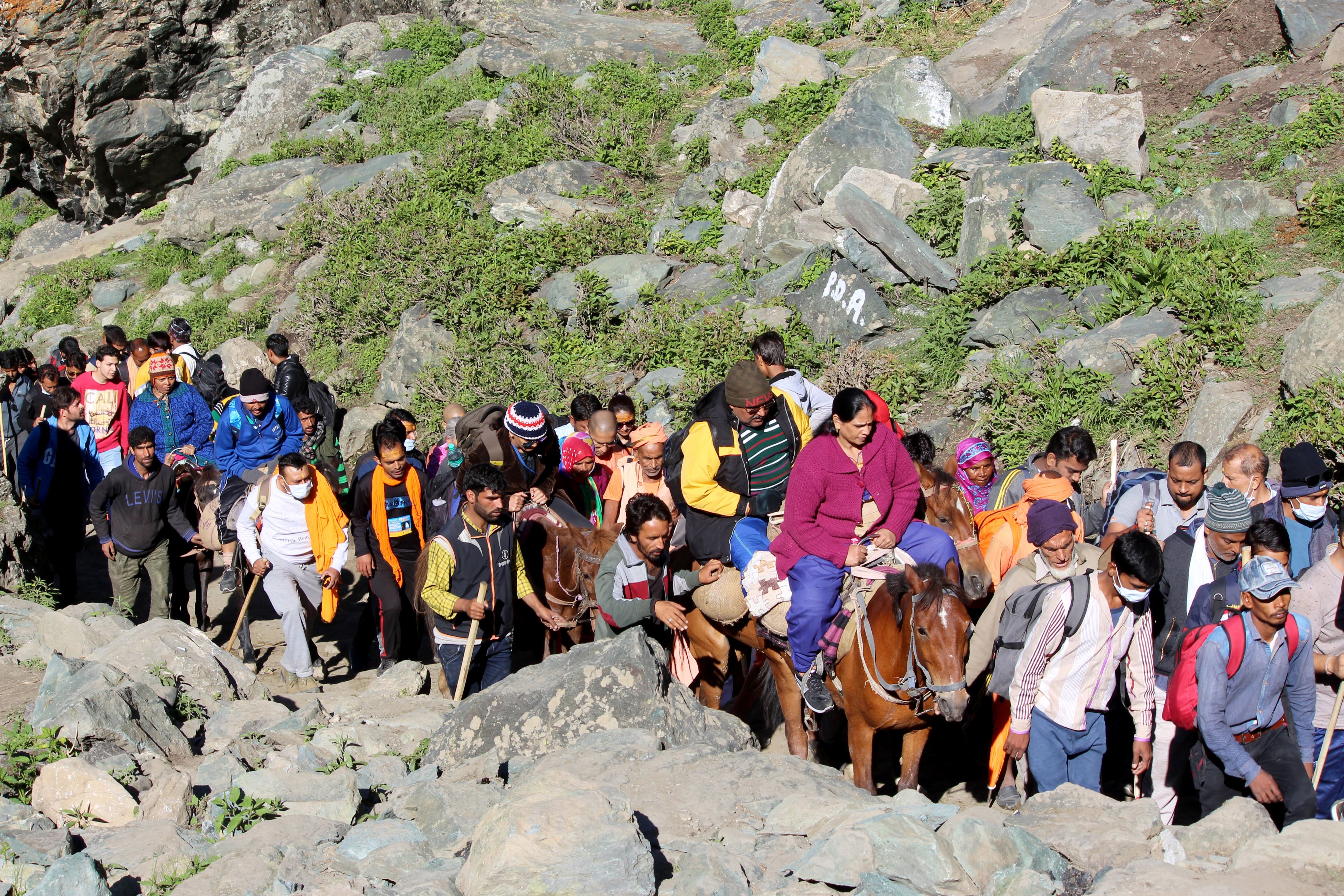 Amarnath: Bike squad, with cameras