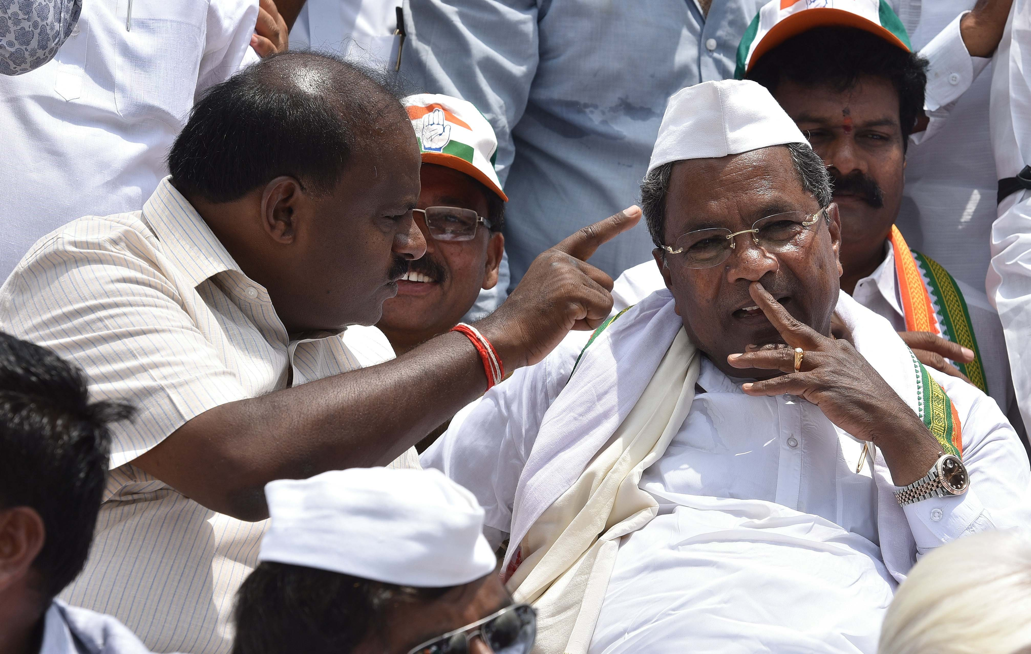 K'taka: Cong-JDS divide widens
