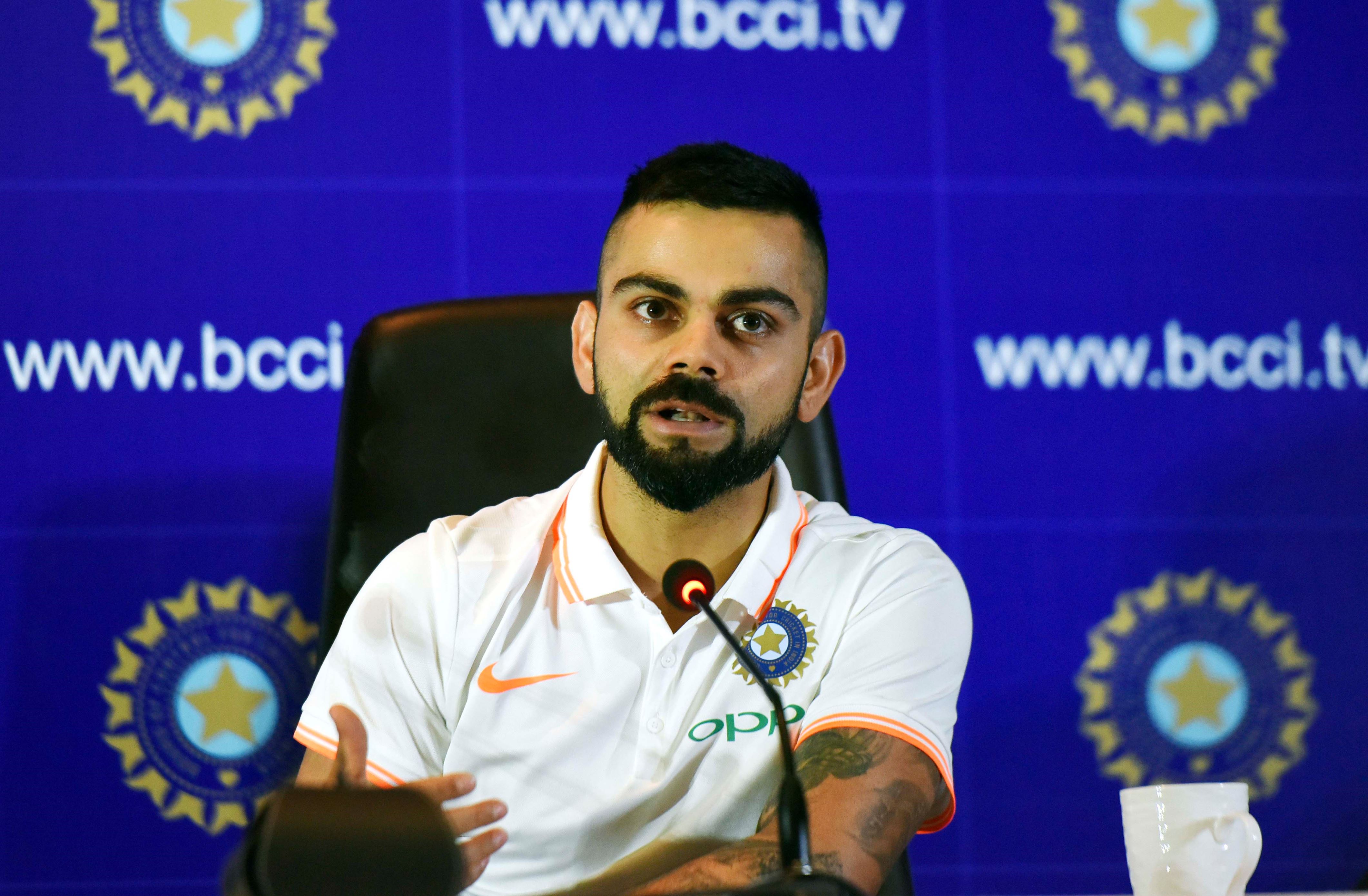 Kohli's challenge England