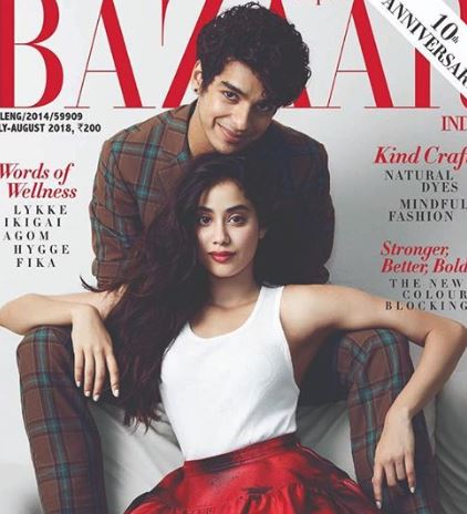 Janhvi, Ishaan slay magazine cover