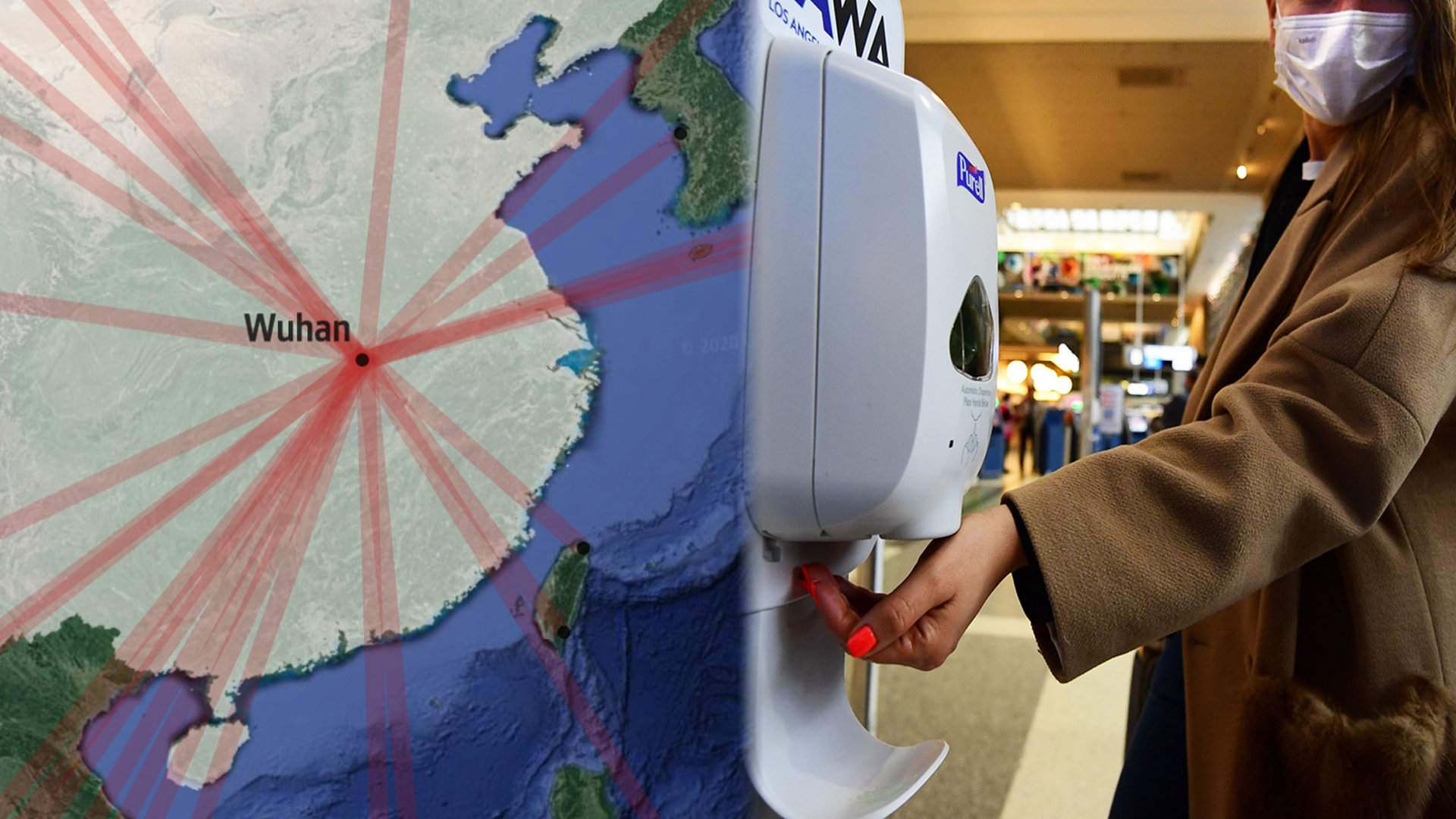 a hand holding a yellow umbrella