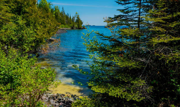 Slide 2 of 51: Isle Royale is the largest island of the car-free archipelago and national park of the same name, sitting amid 450 islands scattered across Lake Superior. But, at just 46 miles (74km) long, it’s still pretty tiny. It packs in its own lakes, a lighthouse and dense patches of forest roamed by wolves and moose.