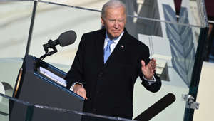 Joe Biden wearing a suit and tie