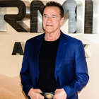 Arnold Schwarzenegger wearing a suit and tie: At the age of 18, the action star served in the Austrian Army in 1965. At the time, it was mandatory for all 18-year-old Austrian men to join the army. He left the camp for a week to participate in the Mr Europe bodybuilding contest. Although he won, he was punished and had to spend a few days in the military prison. Schwarzenegger said: "Participating in the competition meant so much to me that I didn't think carefully about the consequences.”