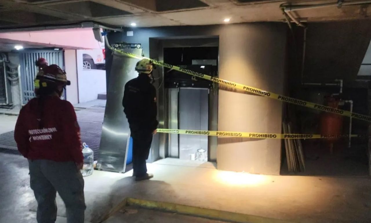 Tragedia En Monterrey Se Desploma Elevador De Un Quinto Piso Con