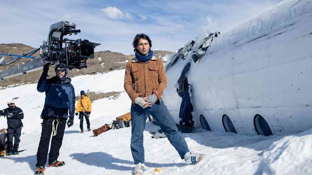 La Sociedad de la Nieve Esquiador encuentra avión donde filmaron la