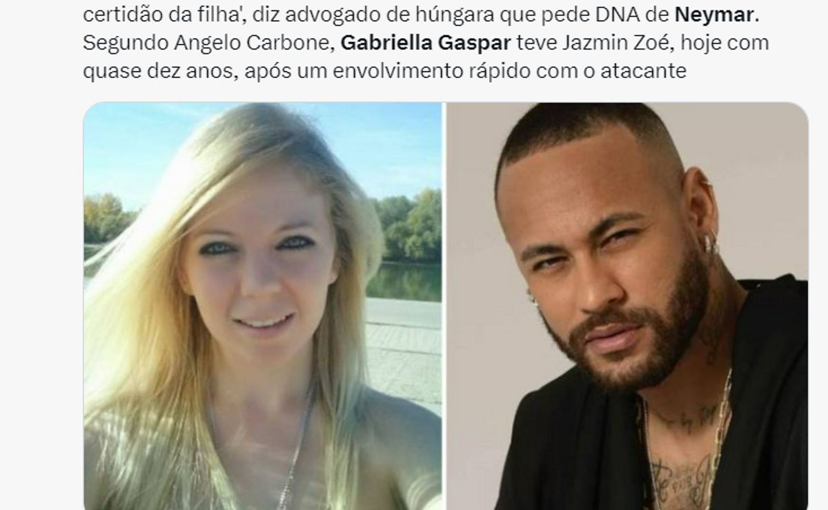 Ex Modelo Revela Ter Engravidado De Neymar Durante Uma Viagem Da