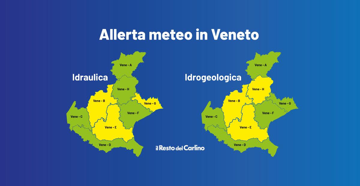 Allerta Gialla In Veneto Quali Fiumi A Rischio Esondazione La Mappa Meteo