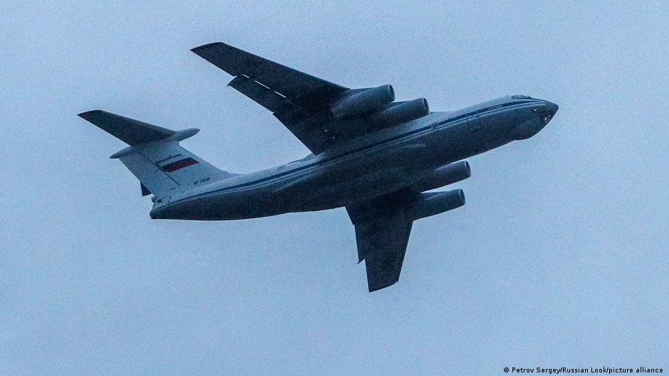 Otro avión militar IL 76 se estrella con 15 personas a bordo en el